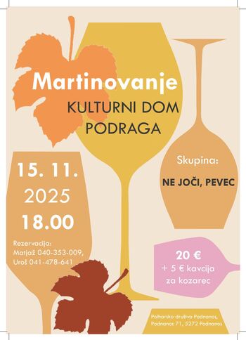 Martinovanje v Podragi