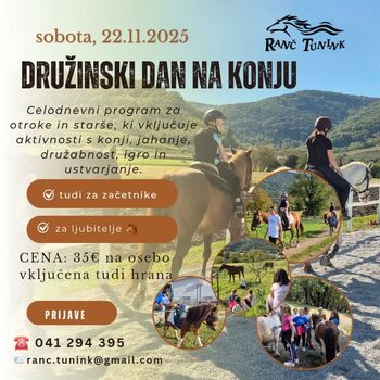 Družinski dan na konju