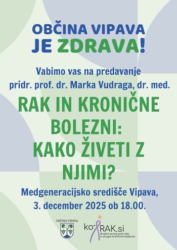 Rak in kronične bolezni: Kako živeti z njimi? 