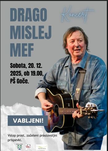 Koncert: Drago Mislej - Mef