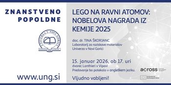 LEGO na ravni atomov: Nobelova nagrada iz kemije 2025 
