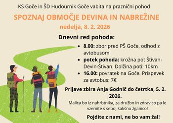 Praznični pohod: Spoznaj območje Devina in Nabrežine