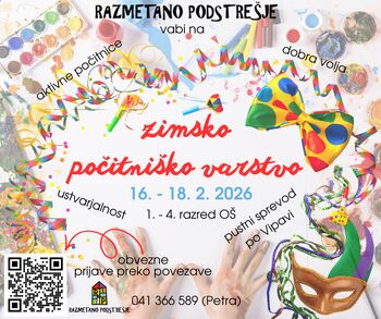 Počitniško varstvo na Razmetanem podstrešju 