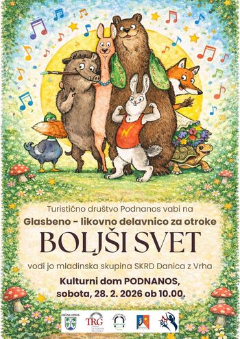 Glasbeno - likovna delavnica Boljši svet 