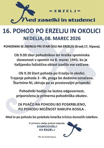 16. Pohod po Erzelju in okolici 