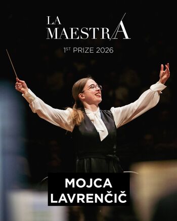 Najboljša dirigentka na svetu je postala Mojca Lavrenčič 