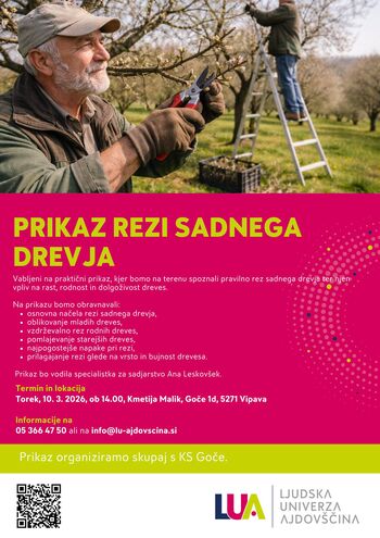 Prikaz rezi sadnega drevja
