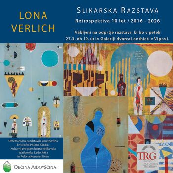 Slikarska razstava umetnice Lone Verlich 