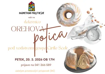 Delavnica peke orehove potice 