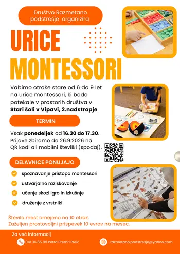 Urice Montessori v Vipavi Urice Montessori v Vipavi