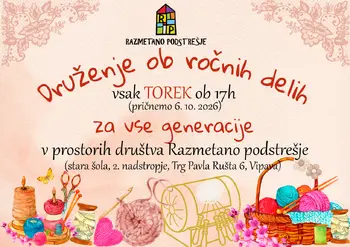 Druženje ob ročnih delih Druženje ob ročnih delih