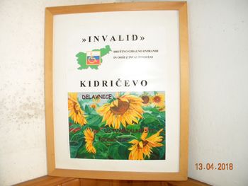 Razstava ročnih del delavnic ustvarjalnosti - vabilo