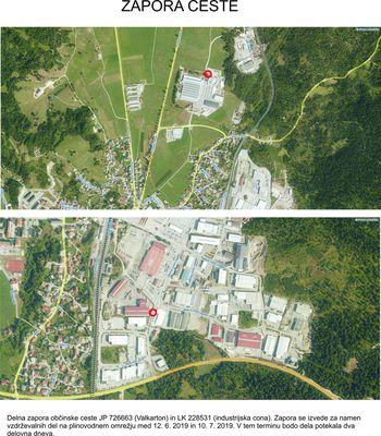 Zapora Valkarton in industrijska cona Zapora Valkarton in industrijska cona