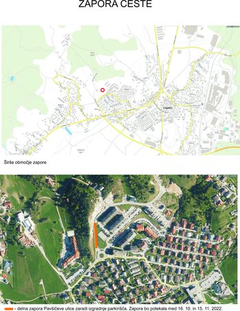 Zapora Pavšičeve ulice