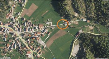 Zapora ceste Hotedršica