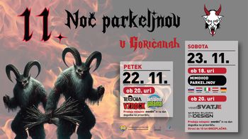 11. Noč parkeljnov v Goričanah