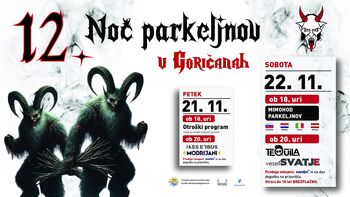 12. Noč parkeljnov v Goričanah
