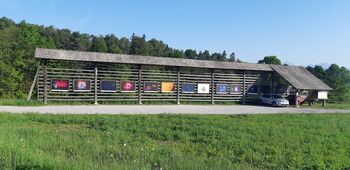 GALERIJA POD KOZOLCEM V ŽLEBEH, OTVORITEV NOVE RAZSTAVE - POGLED SV. MARJETE