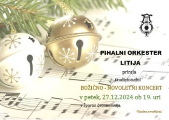 Božično Novoletni koncert Pihalnega orkestra Litija