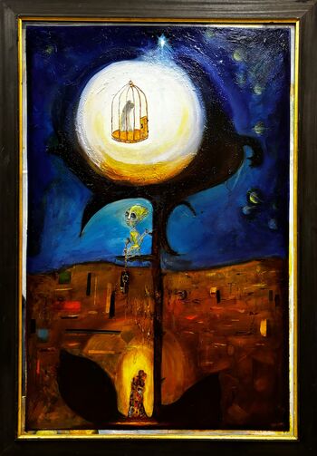 ,ROMAN VERAS:  SLIKARSKA RAZSTAVA   "OH TE MOJE SLIKE"