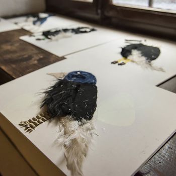 Ustvarjalnica za otroke: Vranček Koki v tipni sliki