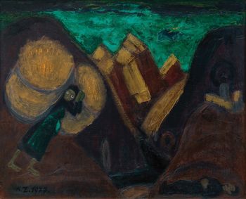 Klavdij Zornik. Risbe, slike s Primorske