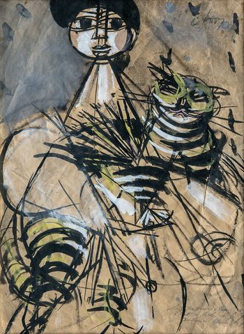 Javno vodstvo po razstavi Lojze/Luigi Spazzapan