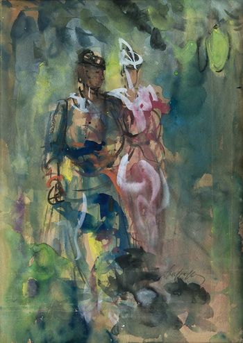 Javno vodstvo po razstavi Lojze/Luigi Spazzapan