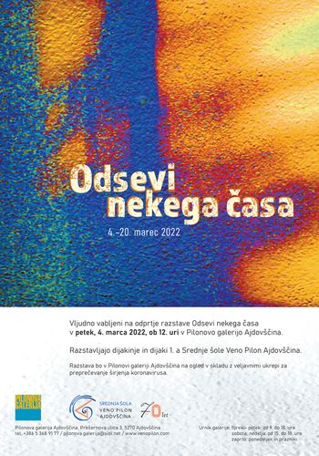 Odprtje razstave Odsevi nekega časa