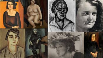 Ob dnevu žena: Pilonovi ženski portreti in njihove zgodbe, javno vodstvo v stalni zbirki Vena Pilona