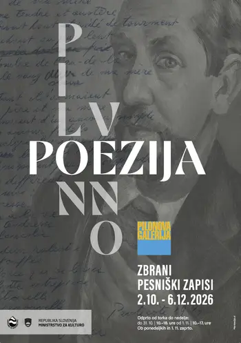 Odprtje razstave Veno Pilon. Poezija - Zbrani pesniški zapisi