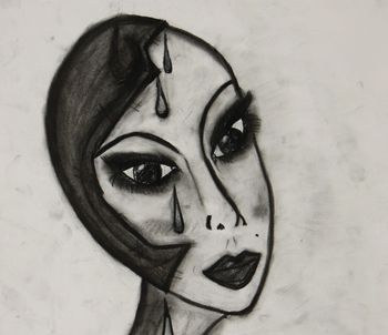 Razstava risb Lučke Polja Kovačič, na ogled brez otvoritve (24. 9.–11. 10.)