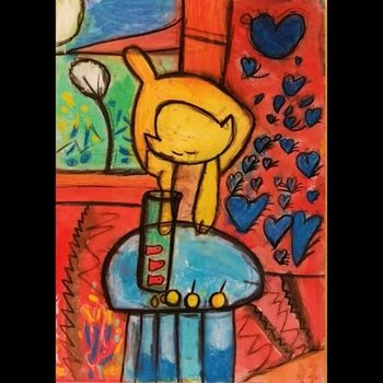 Velike umetnine malih umetnikov: razstava reprodukcij umetniških del Vrtca Medvode