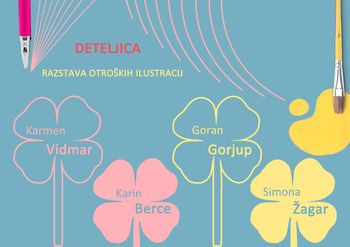 Deteljica: razstava otroških ilustracij
