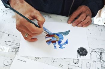 Ustvarjalna delavnica Od kamna do slike (obvezne prijave)