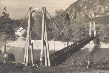 27. domoznanski večer: Inženir Stanko Dimnik in lesena brv čez Savo pri Mednem