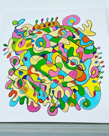 Ustvarjalna delavnica fraktalnega risanja (Lucija Božič)