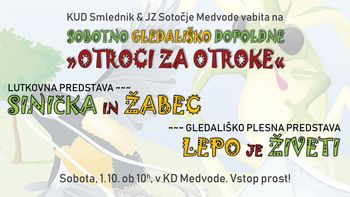 Lepo je živeti - otroška gledališka predstava
