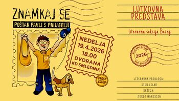 Lutkovna predstava: Znamkaj se - poštar Pavli s prijatelji