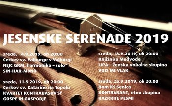 Jesenske serenade - GOSPE IN GOSPODJE (Kvartet kontrabasov Sf)