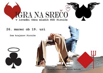 Gledališka predstava IGRA NA SREČO