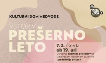 Osrednja občinska prireditev ob slovenskem kulturnem prazniku