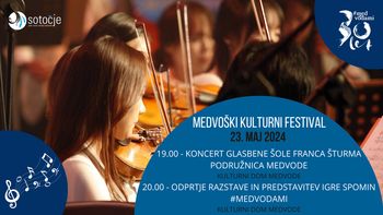 Koncert Glasbene šole Franca Šturma - podružnice Medvode  #LEGENDE MED VODAMI
