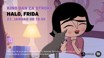 KINO DAN ZA OTROKE 7+: risanka Hola, Frida 