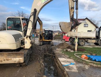 Obnova vodovoda na delu Cvetlične ulice na Polzeli