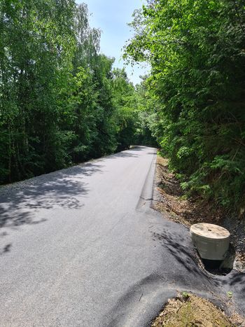 Obnova odseka lokalne ceste v Lovčah     