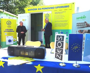 Prvi kotiček za oddajo delujočih aparatov