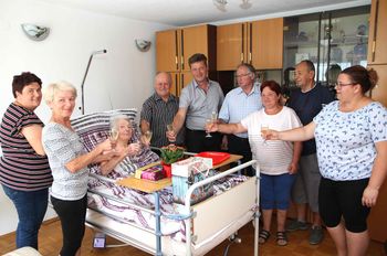 Ana Skaza praznovala 90. rojstni dan