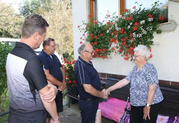 90 let Hilde Krajnc iz Dobriča