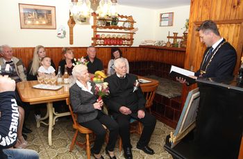 Diamantna poroka Ivanke in Franca Kopra